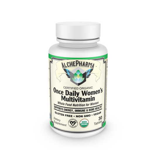 Once Daily Women's Multivitamin - Certified Organic Whole Food Nutrition for Women