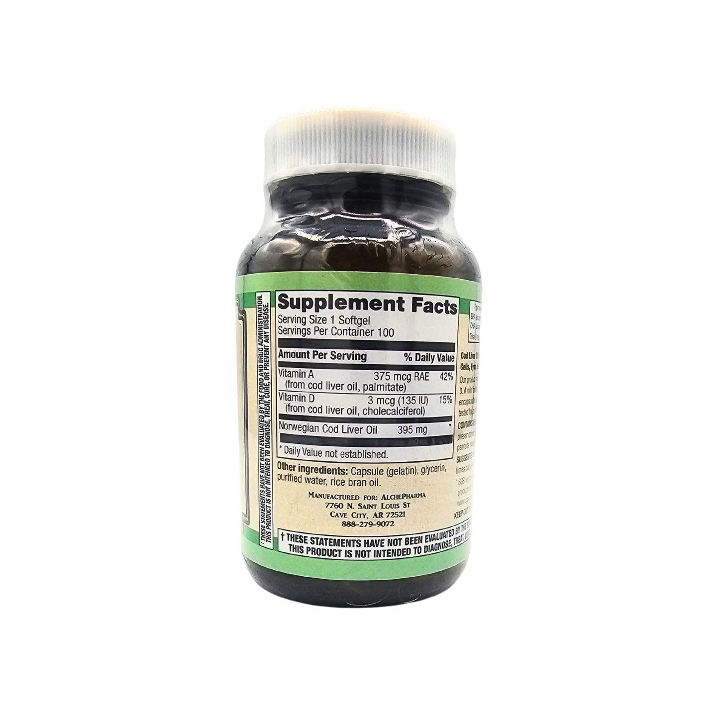 Cod Liver Oil - Norwegian Softgels