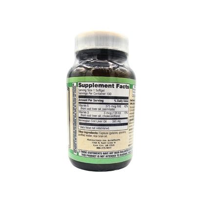 Cod Liver Oil - Norwegian Softgels