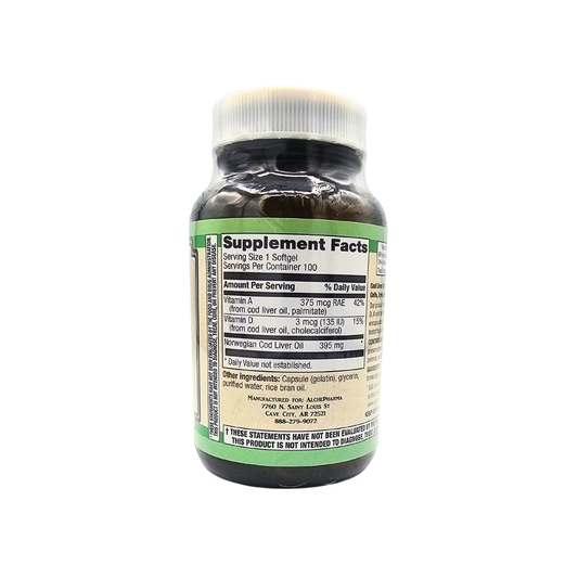 Cod Liver Oil - Norwegian Softgels