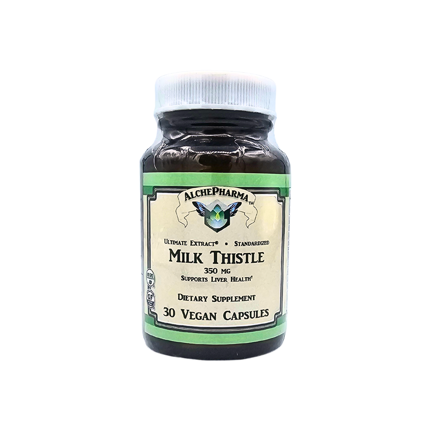 Milk Thistle - 350 Mg, Standardized, Ultimate Extract - 30 Capsules