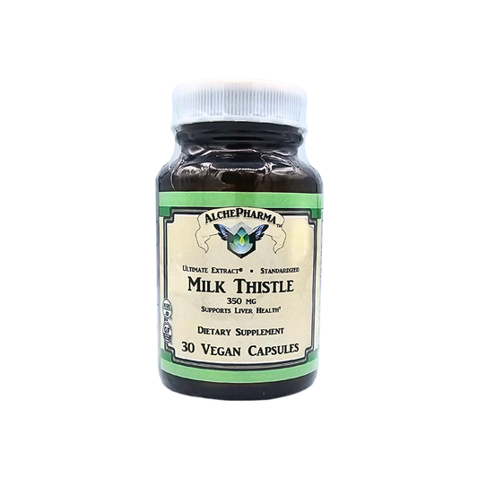 Milk Thistle - 350 Mg, Standardized, Ultimate Extract - 30 Capsules