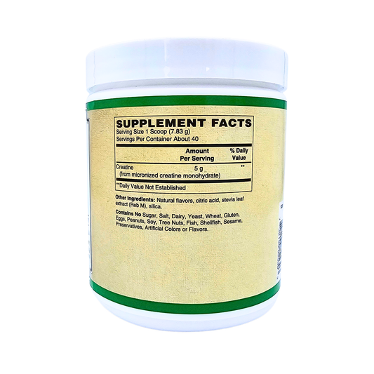 Creatine Monohydrate - Micronized, Snow Cone Flavored