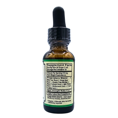 Fem-Silver - Herbal Blend Tincture - 1 Fl. Oz.