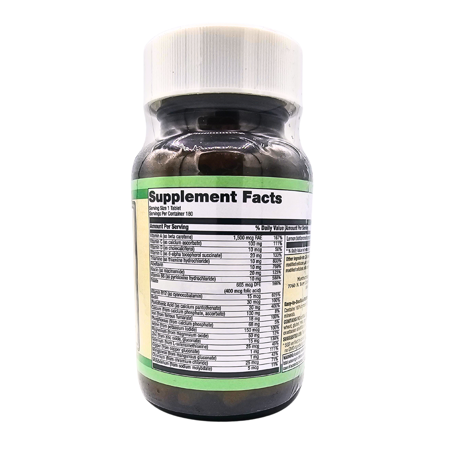 Basic Multi - Easy-To-Swallow Tablets