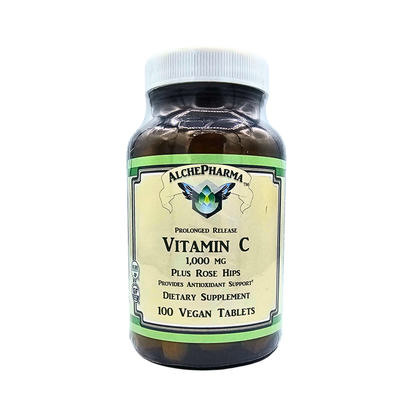 Vitamin C 1,000 mg Plus Rose Hips - Prolonged Release Tablets