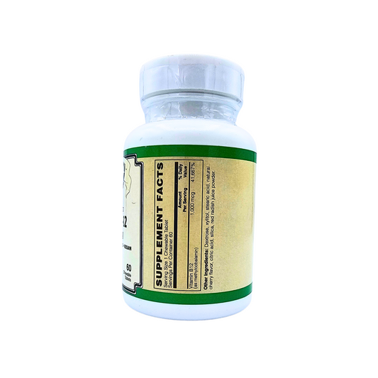 Methyl B-12 - 1,000 mg - Cherry Flavored Lozenges
