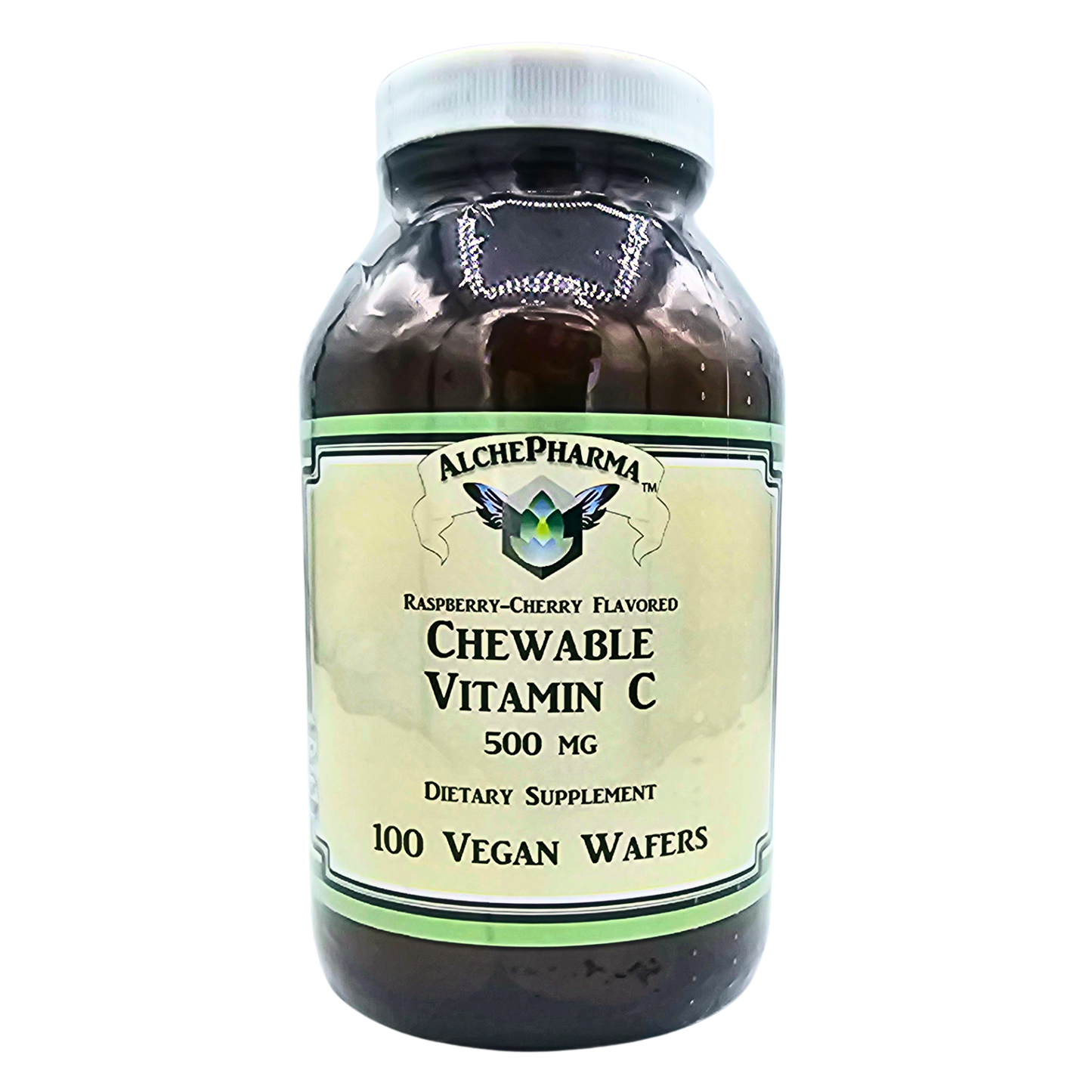 Chewable Vitamin C 500mg - Raspberry Flavored Tablets
