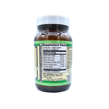 Herbal Lax - Relieving Botanical Blend - 60 Capsules