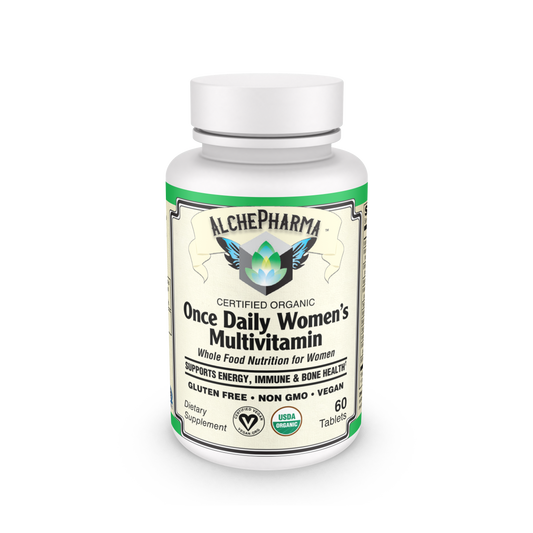 Once Daily Women's Multivitamin - Certified Organic Whole Food Nutrition for Women