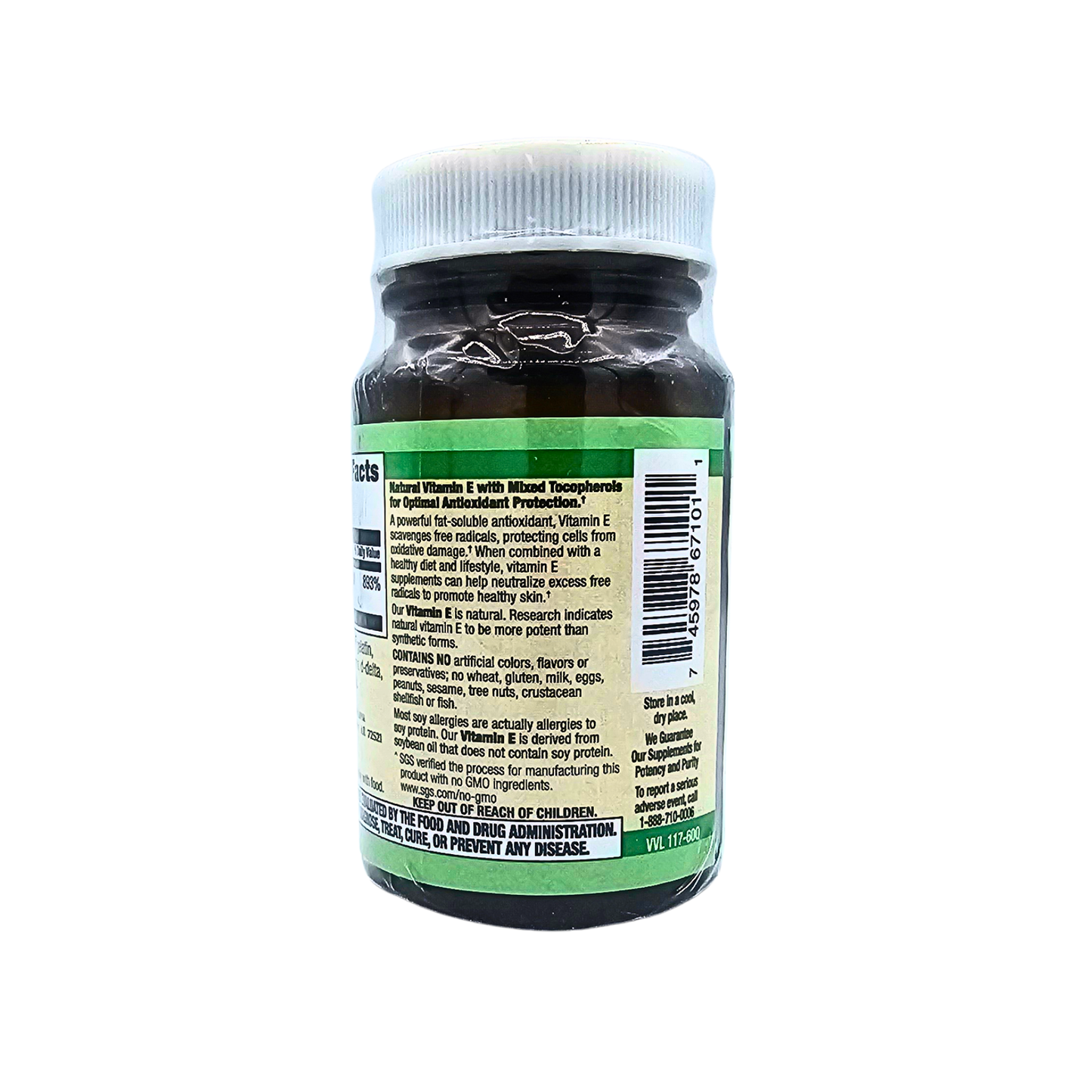 Vit E 200 IU Plus Mixed Tocopherols Softgels