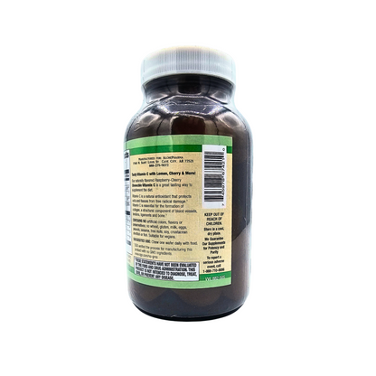 Chewable Vitamin C 500mg - Raspberry Flavored Tablets