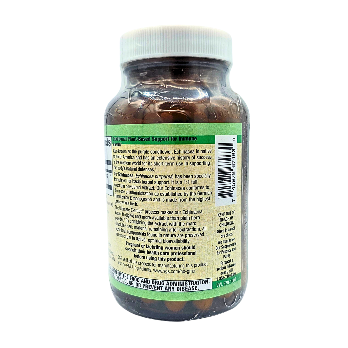 Echinacea - 400 mg, Ultimate Extract Capsules