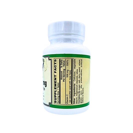 C-500 with Rose Hips Tablets