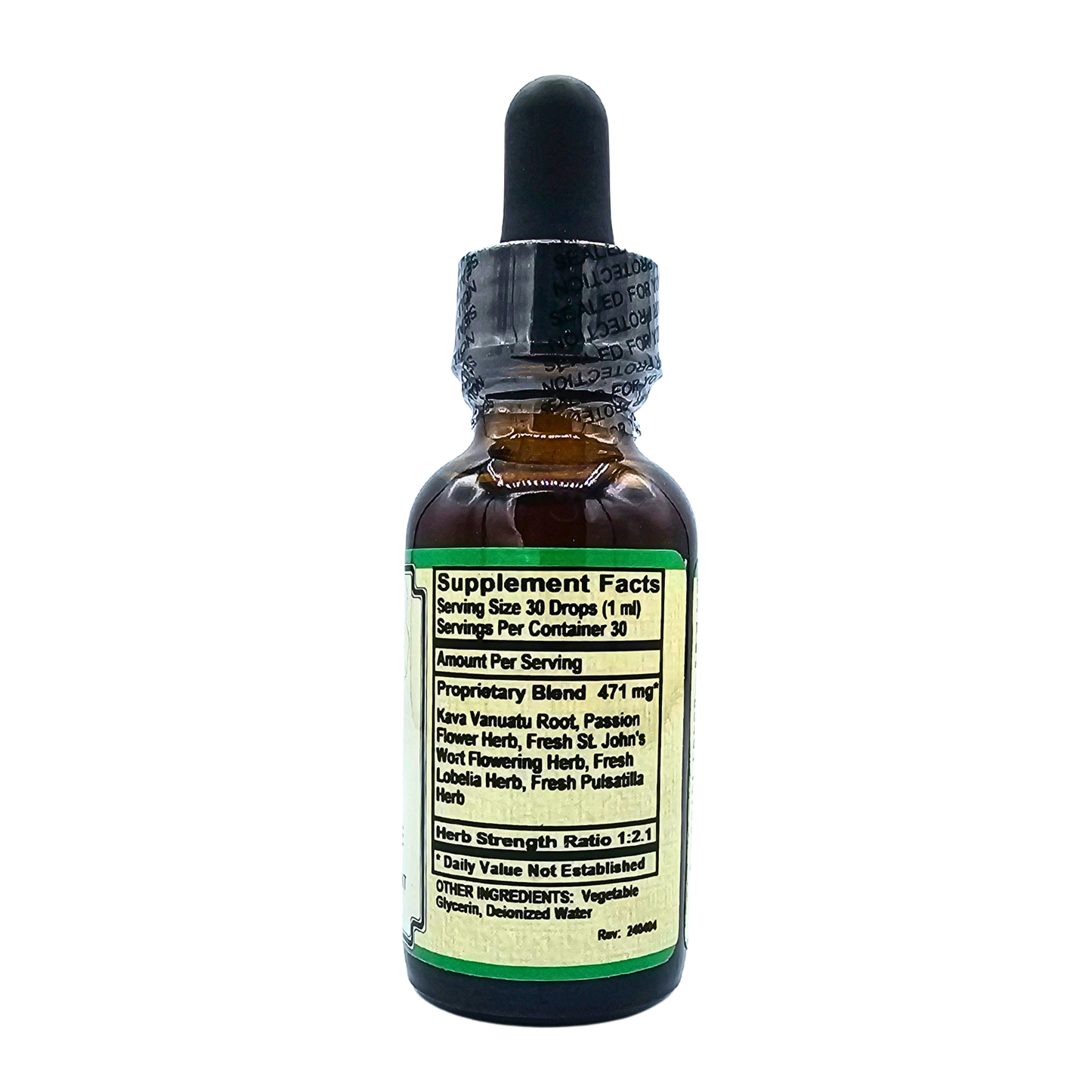 Kava Gold - Alcohol-Free, Herbal Blend - 1 Fl. Oz.