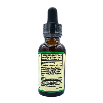 Kava Gold - Alcohol-Free, Herbal Blend - 1 Fl. Oz.