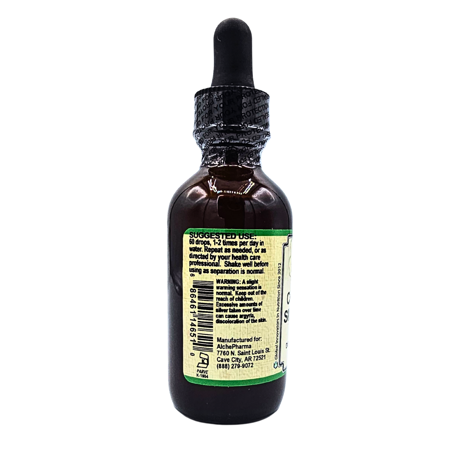 Colloidal Silver Plus Tincture - with Oregano Oil