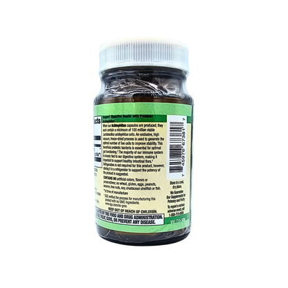 Acidophilus - Freeze-Dried Capsules