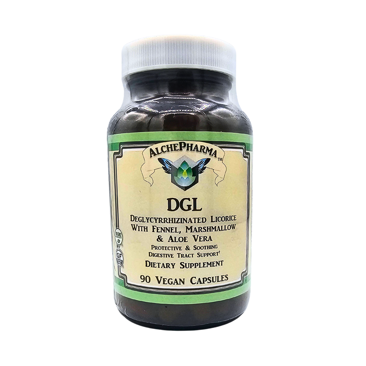 DGL - Deglycyrrhizinated Licorice with Fennel, Marshmallow & Aloe Vera - 90 Capsules