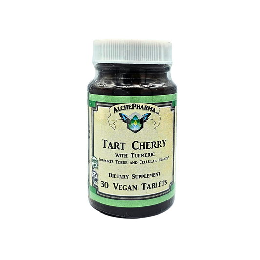 Tart Cherry Tablets - with Turmeric for Tissue and Cellular Support