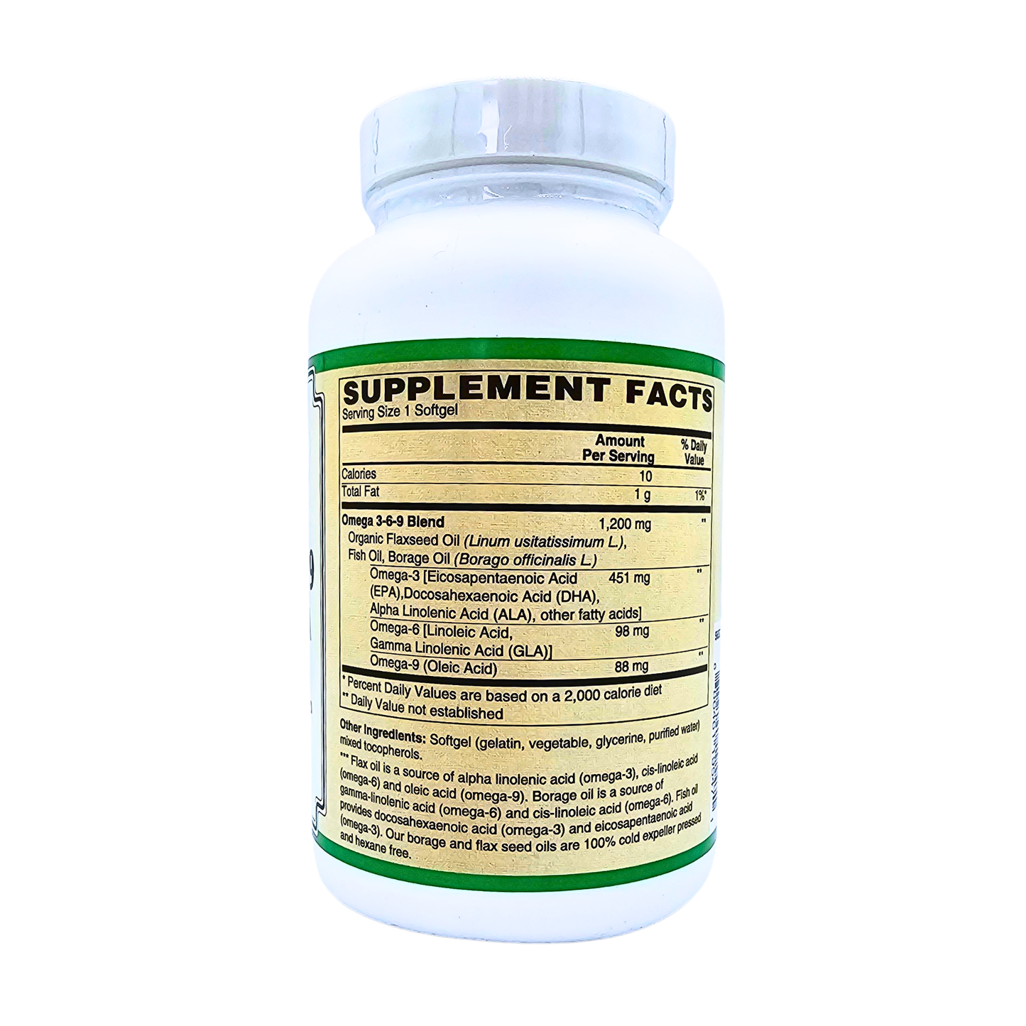 Omega 3,6,9  Complete EFA Softgels