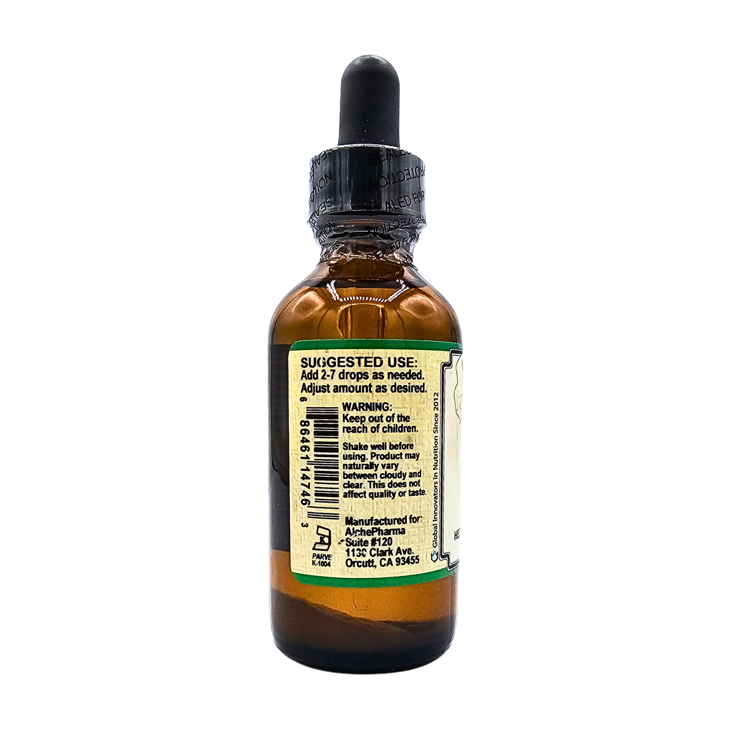 Stevia Leaf Extract, Orange - 2 Fl. Oz.