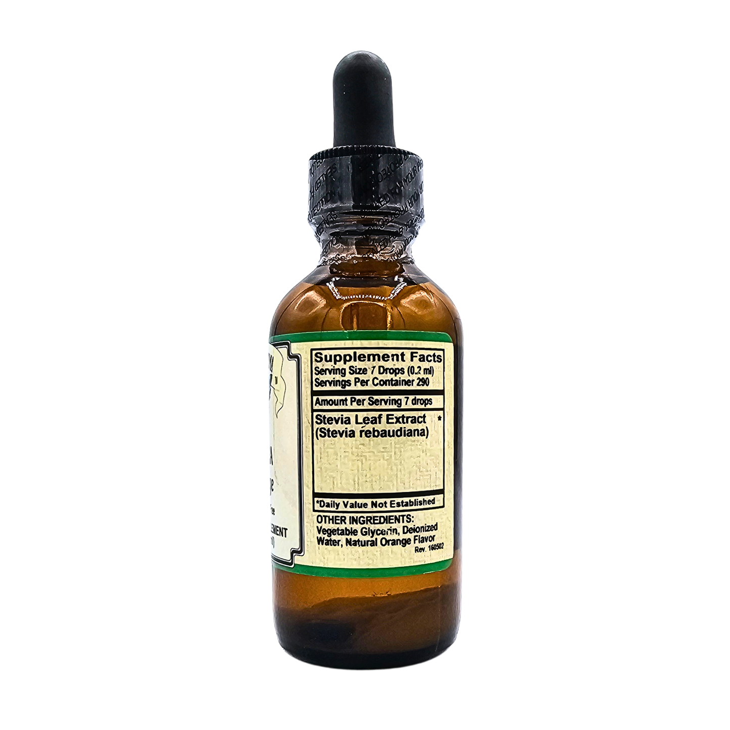 Stevia Leaf Extract, Orange - 2 Fl. Oz.
