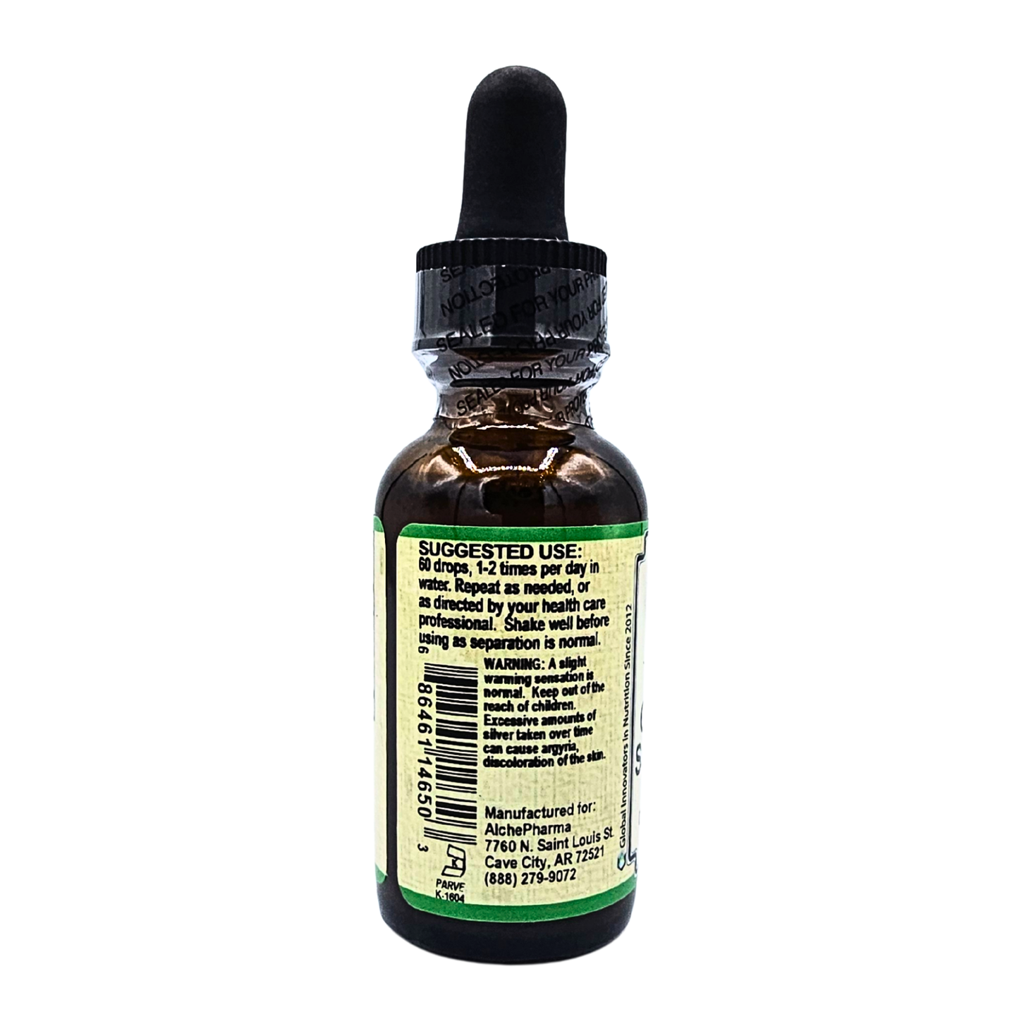 Colloidal Silver Plus Tincture - with Oregano Oil