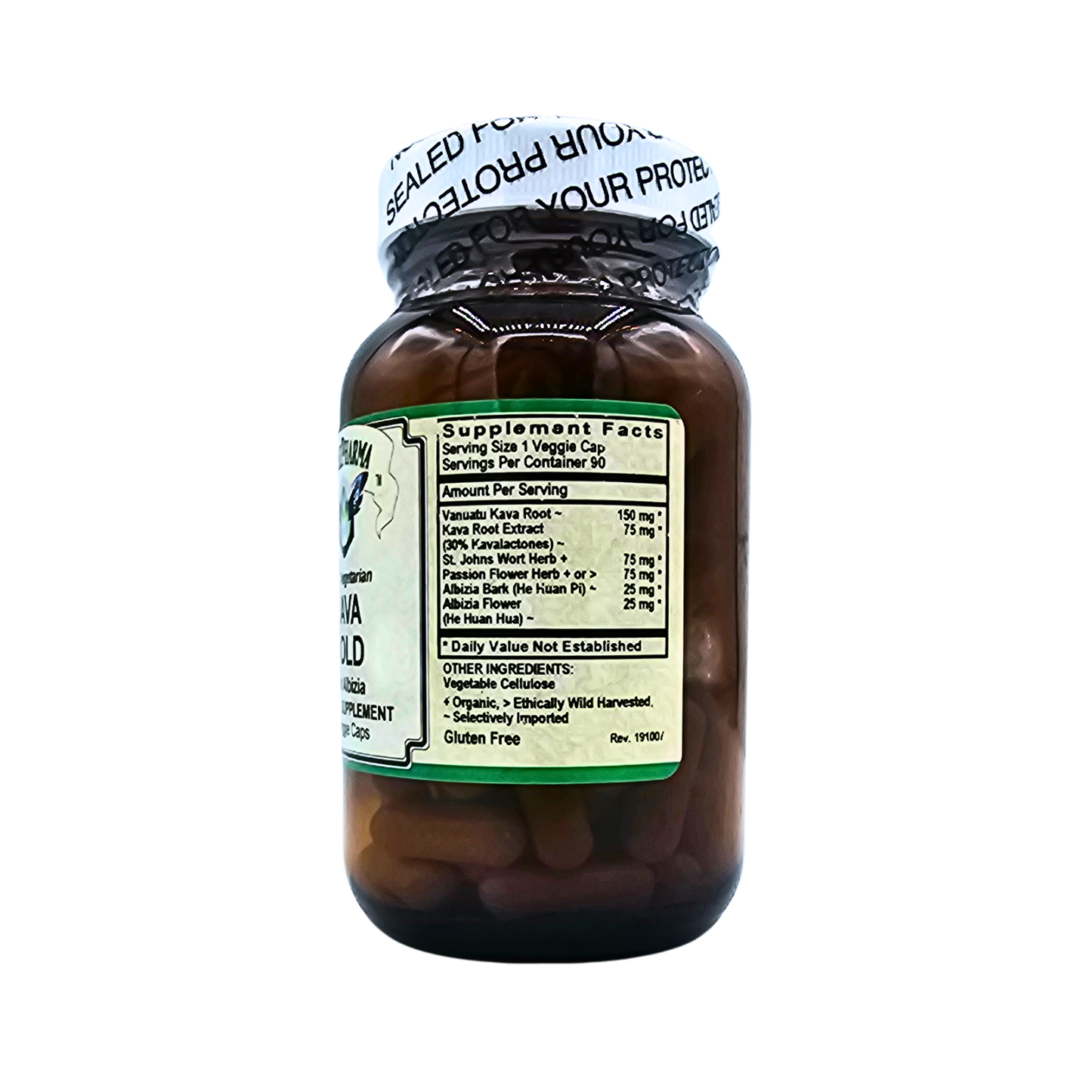 Kava Gold with Albizia - 90 Veggie Caps