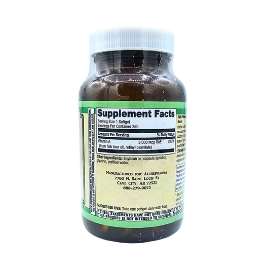 Vitamin A - 10,000 IU Softgels