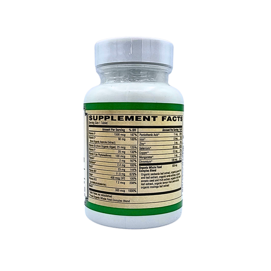 Men's Once Daily Multivitamin - Organic Tablets