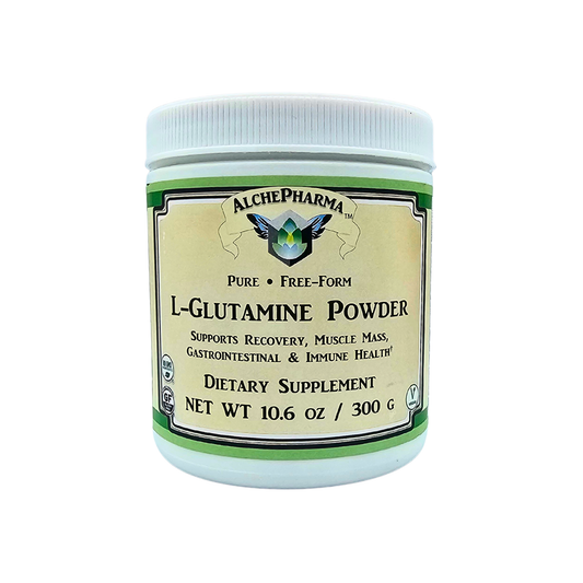 L-Glutamine Powder - Pure, Free-Form - 10.6 Oz.