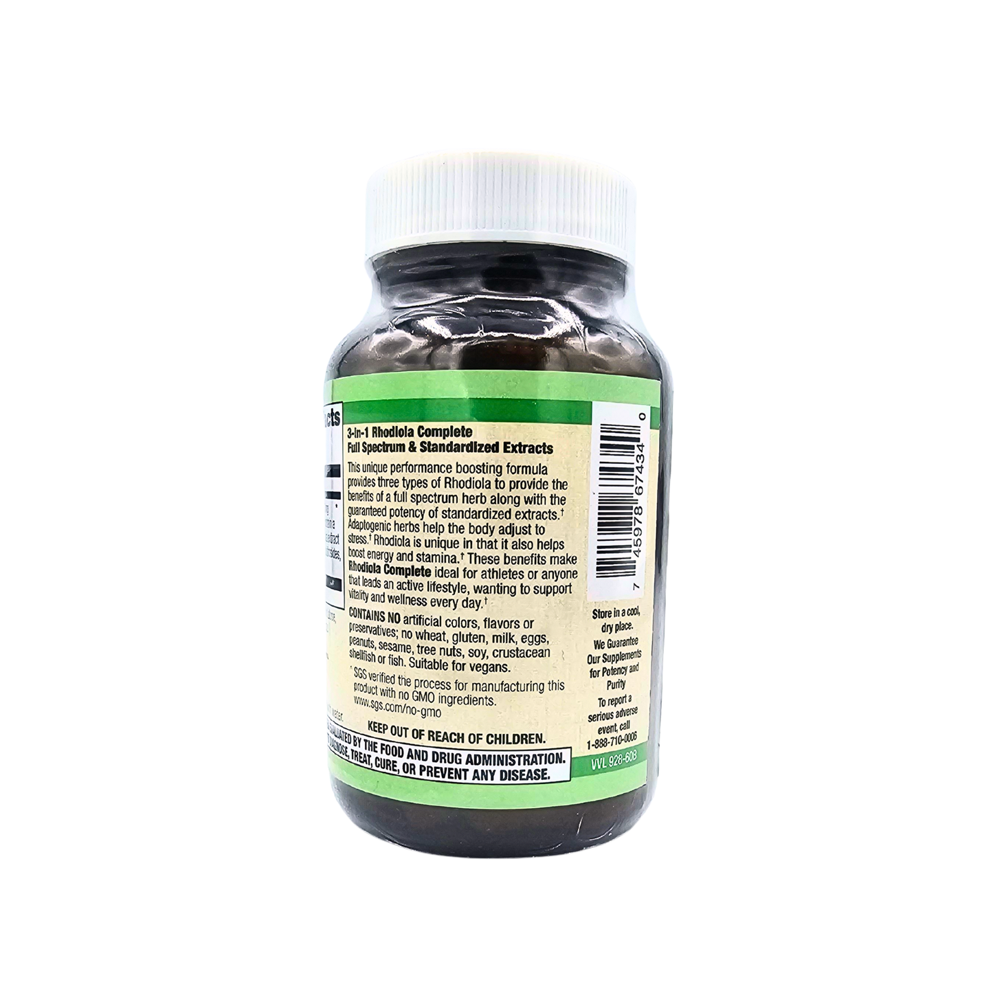 Rhodiola Complete - 500 Mg Ultimate Extract