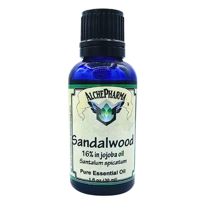 Sandalwood - Essential Oil in 16% Jojoba Oil - 1 Fl. Oz.