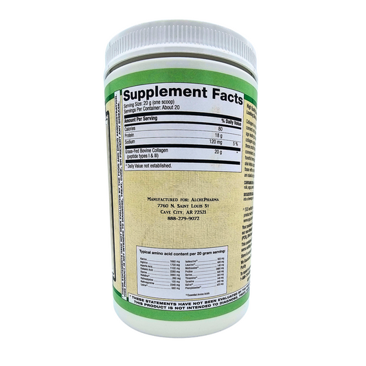 Hydrolyzed Collagen Peptides - Unflavored - 14.1 Oz.