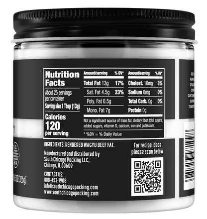 Wagyu Beef Tallow - 11.5 Oz.