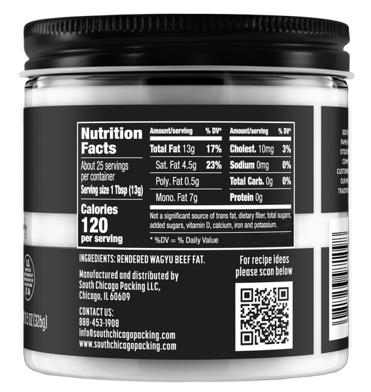 Wagyu Beef Tallow - 11.5 Oz.