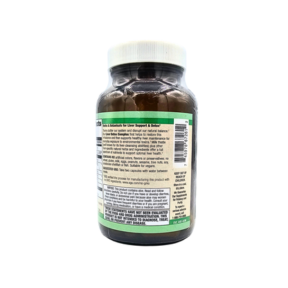 Plant-Based Liver Detox Complex Capsules