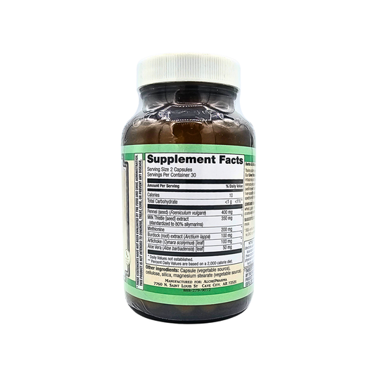 Plant-Based Liver Detox Complex Capsules