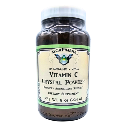 Vitamin C Crystal Powder - IP Non-GMO, Vegan