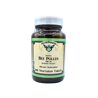 Natural Bee Pollen 500 mg Tablets