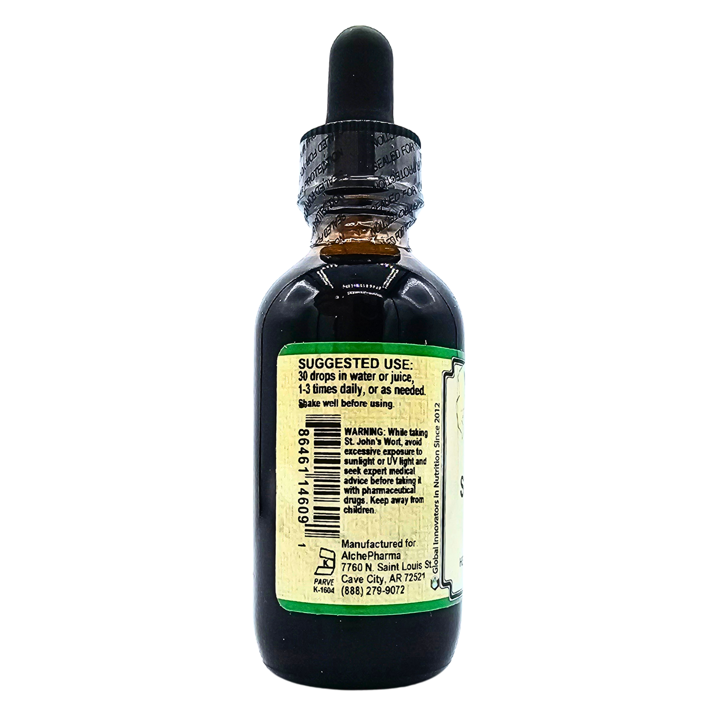 St. John's Wort - 500 Mg Herbal Tincture