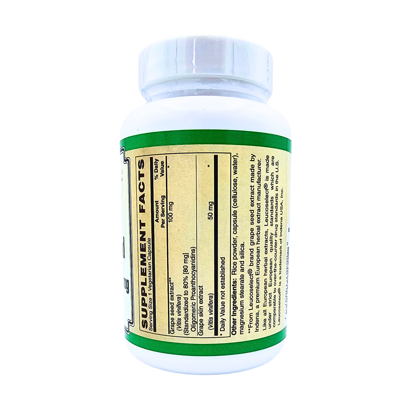 Grape Seed Extract 100 mg Capsules