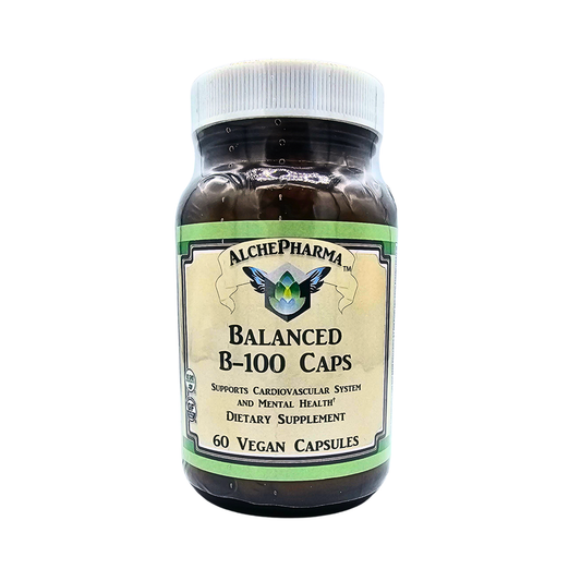 Balanced B-100 Veg Caps - Alchepharma Naturals