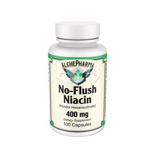 No-Flush Niacin - 400 Mg - 100 Capsules