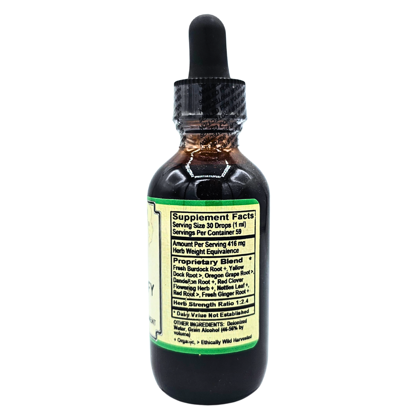 50% OFF- Detoxify - Herbal Blend Tincture 1 FL. OZ. (30ML ) (Copy)