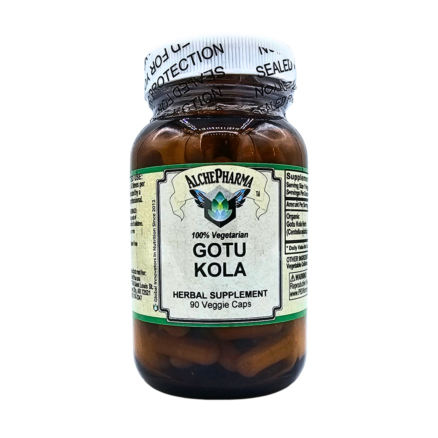 Gotu Kola 400 mg Veggie Caps