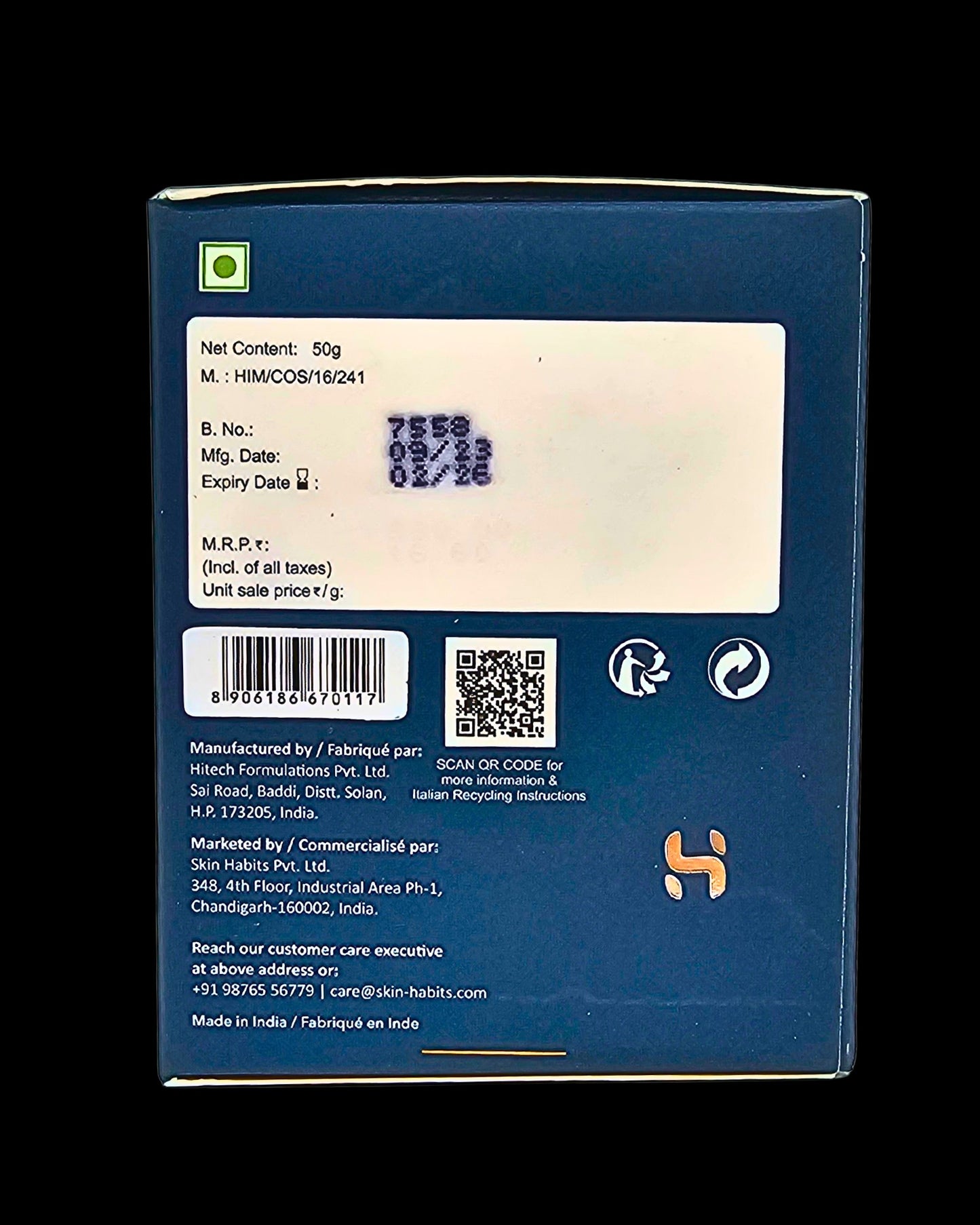 Skin Revitalizing Night Stay Mask - 1.76 Oz.