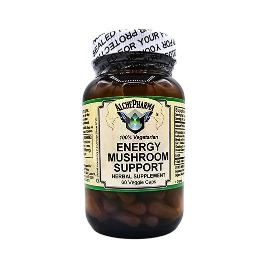 Energy Mushroom Support - Mushroom + Herbal Blend - 60 Capsules