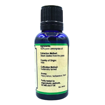 Lemongrass - 100% Pure Essential Oil - 1 Fl. Oz.